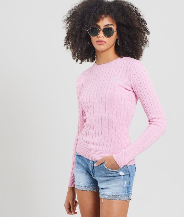 ROSEVILLE SWEATER KNITWEAR, PINK