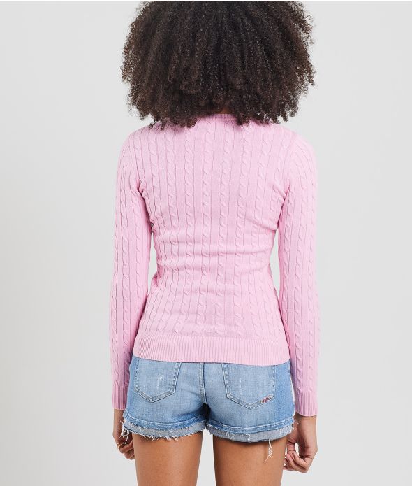 ROSEVILLE SWEATER KNITWEAR, PINK