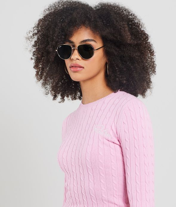 ROSEVILLE SWEATER KNITWEAR, PINK