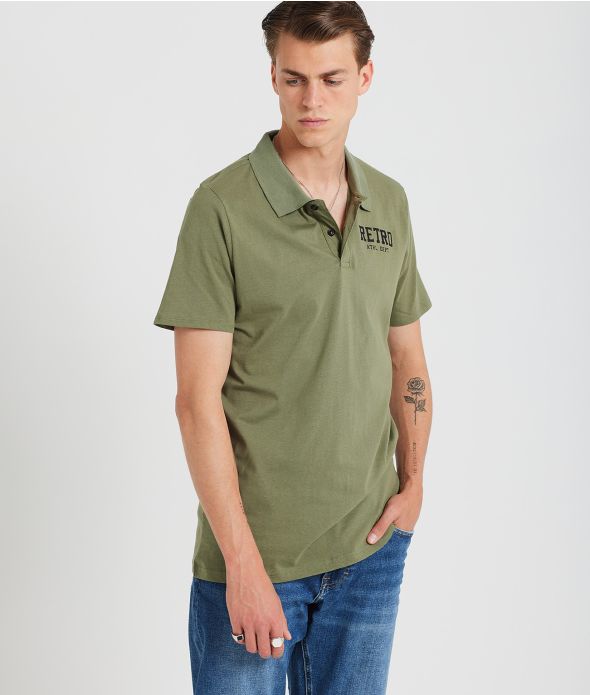 LUCKY POLO, KHAKI