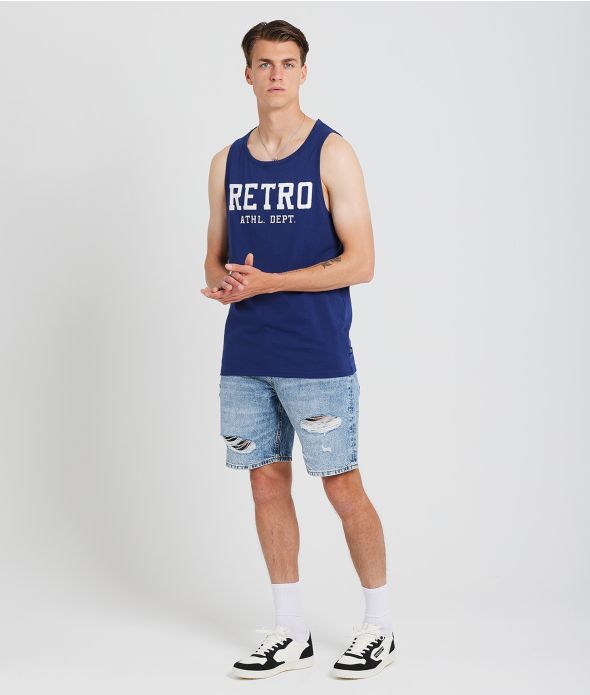 LUCKY FÉRFI TRIKÓ, SÖTÉTKÉK