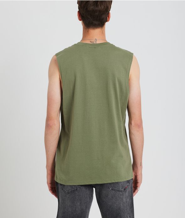 LUCKY ULTRA TANK TOP, KHAKI