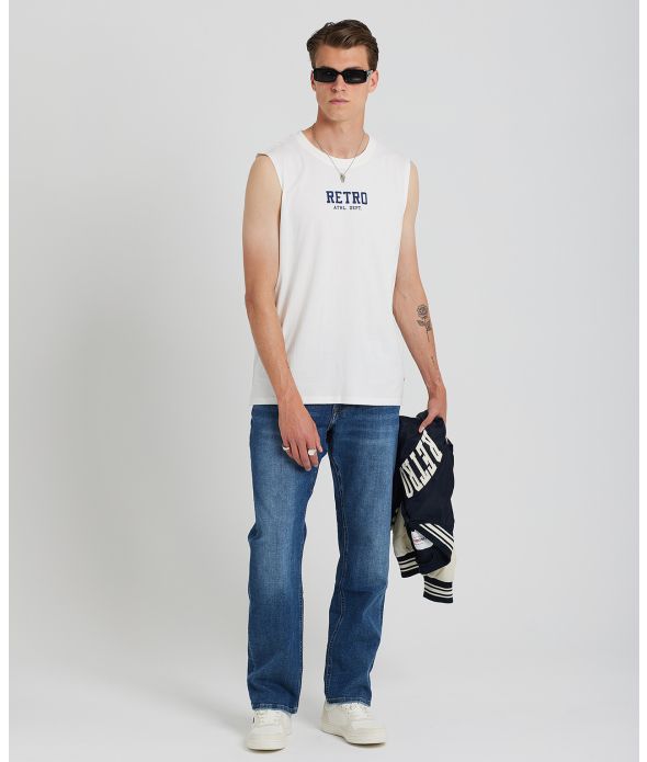 LUCKY ULTRA TANK TOP, OFFWHITE