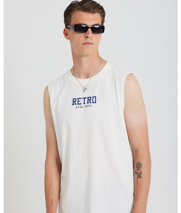 LUCKY ULTRA TANK TOP, OFFWHITE