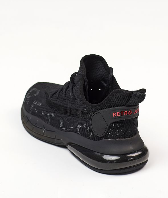 SPEEDY SNEAKERS, BLACK