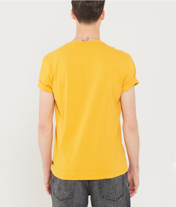 BONES T-SHIRT, YELLOW