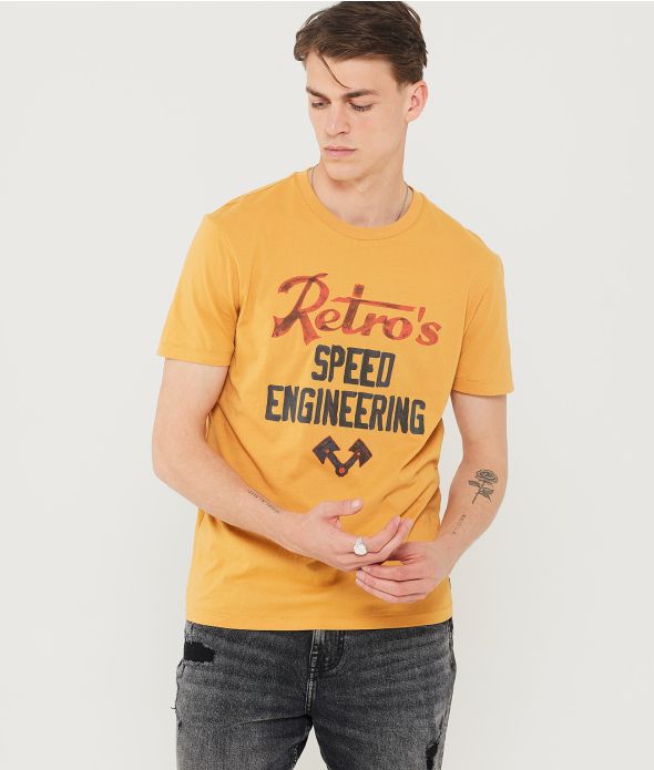 DYNAMYTE T-SHIRT, YELLOW