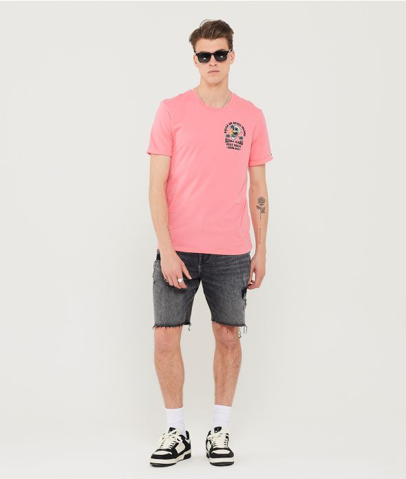 ISLAND T-SHIRT, PEACH