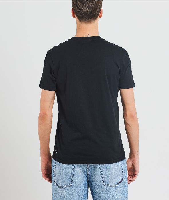 STEEL T-SHIRT, BLACK