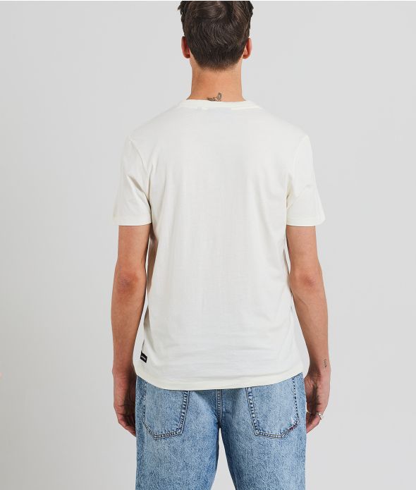 STEEL T-SHIRT, OFFWHITE