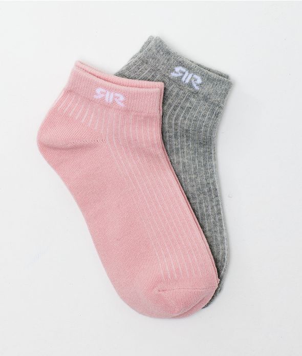 SECO SOCKS, PINK-MELANGE