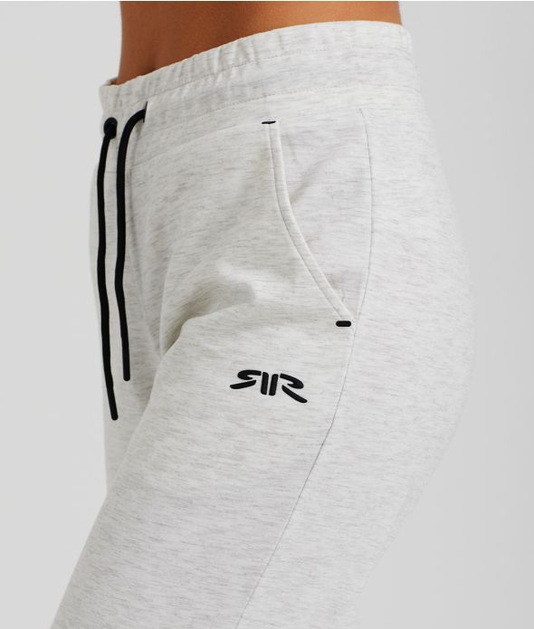 LUNA JOGGING BOTTOM, OFFWHITE MELANGE