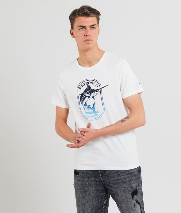 ALBACORA T-SHIRT, OFFWHITE