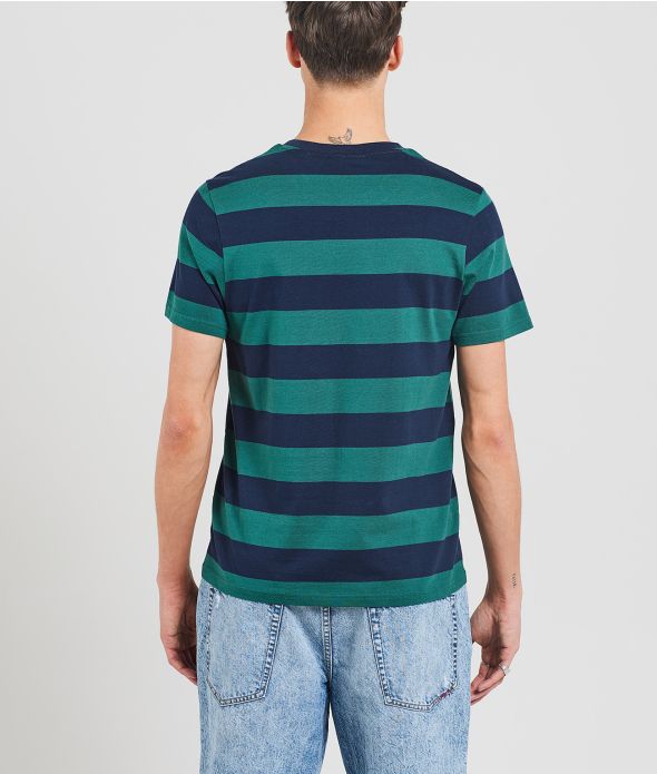 ATLANTIS T-SHIRT, DARK BLUE-GREEN