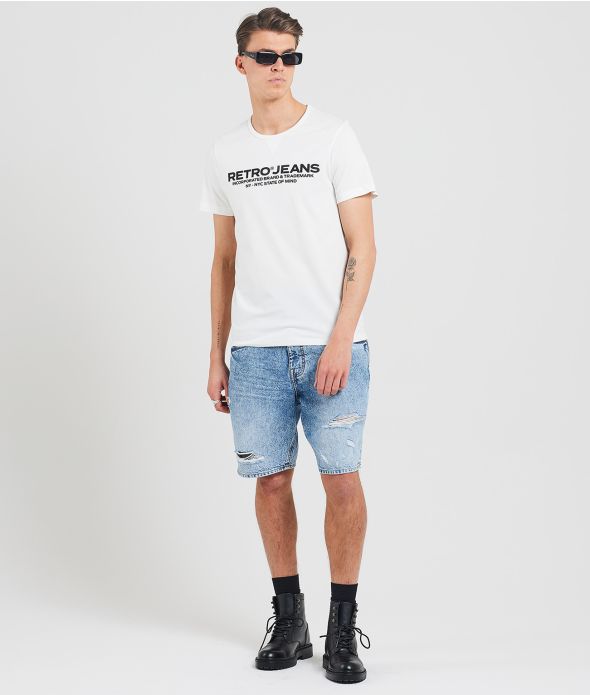 ISAAC T-SHIRT, WHITE