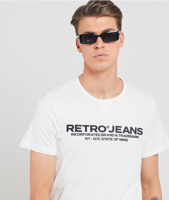 ISAAC T-SHIRT, WHITE