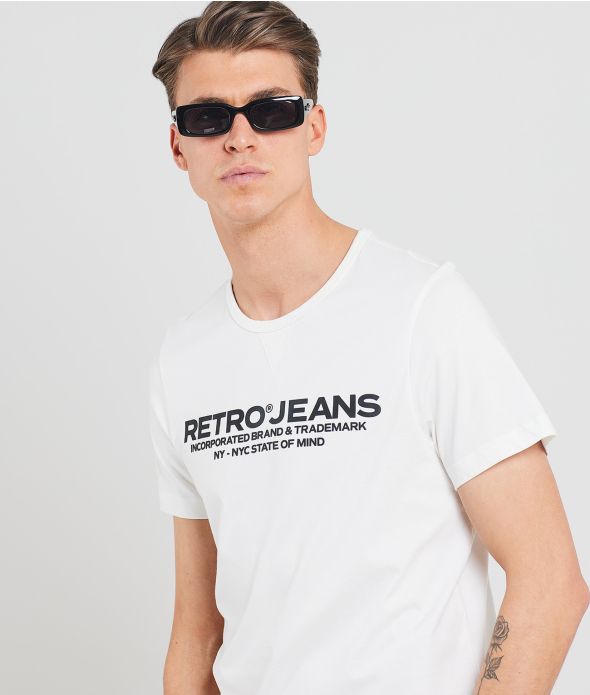 ISAAC T-SHIRT, WHITE