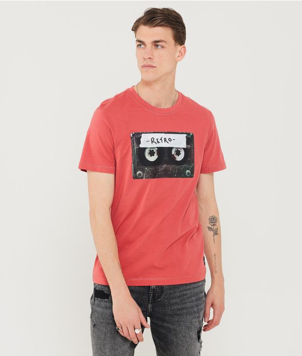 MISFITS T-SHIRT, RED