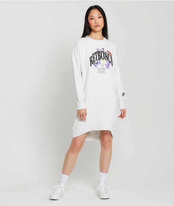 ADELINA DRESS, OFFWHITE