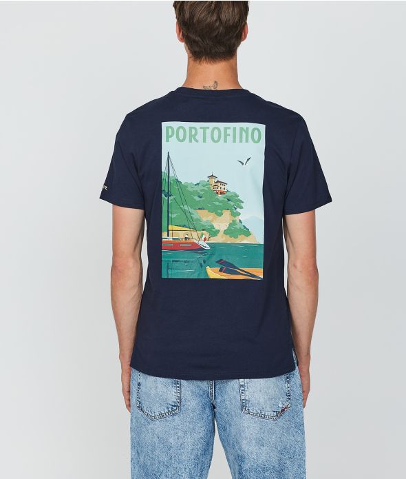 HOLIDAY T-SHIRT, BLUE BLACK