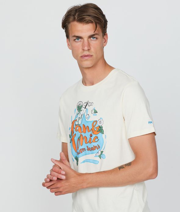 SPIRIT T-SHIRT, OFFWHITE