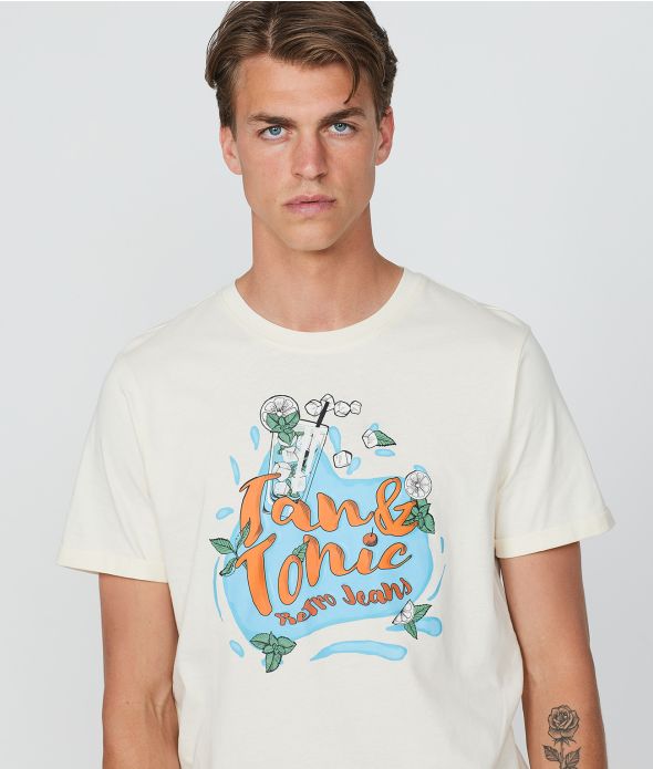 SPIRIT T-SHIRT, OFFWHITE