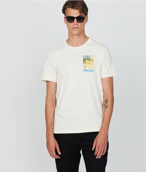 TRAVEL T-SHIRT, OFFWHITE