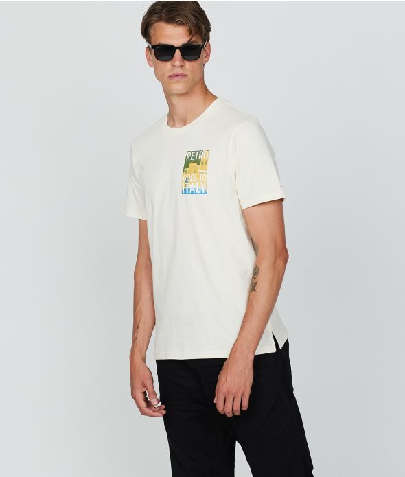 TRAVEL T-SHIRT, OFFWHITE