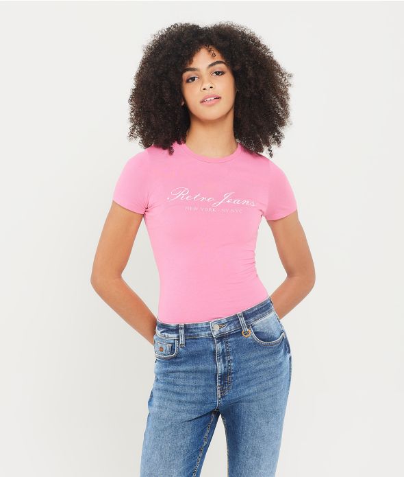 BELLAROSE T-SHIRT, FUXIA