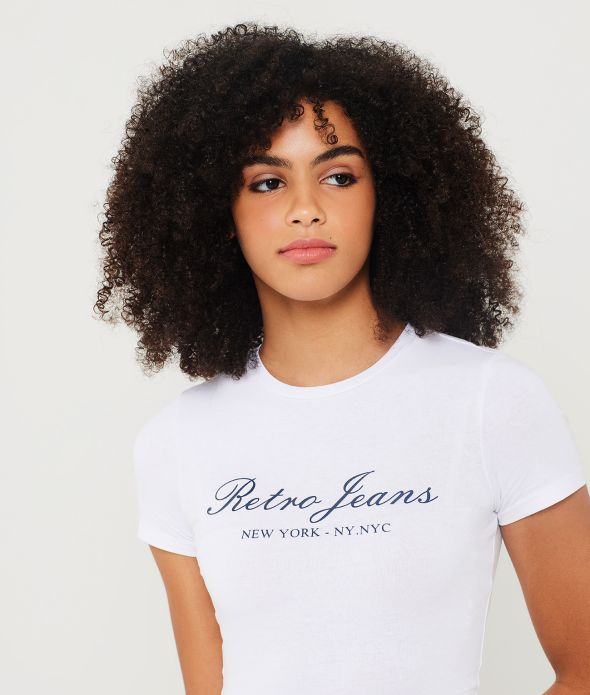 BELLAROSE T-SHIRT, WHITE