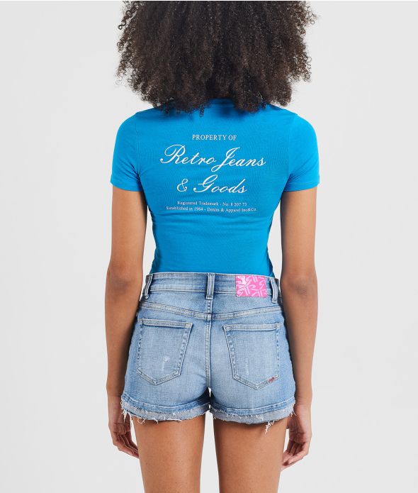 BELLAROSE NŐI V NYAKÚ PÓLÓ, KÉK