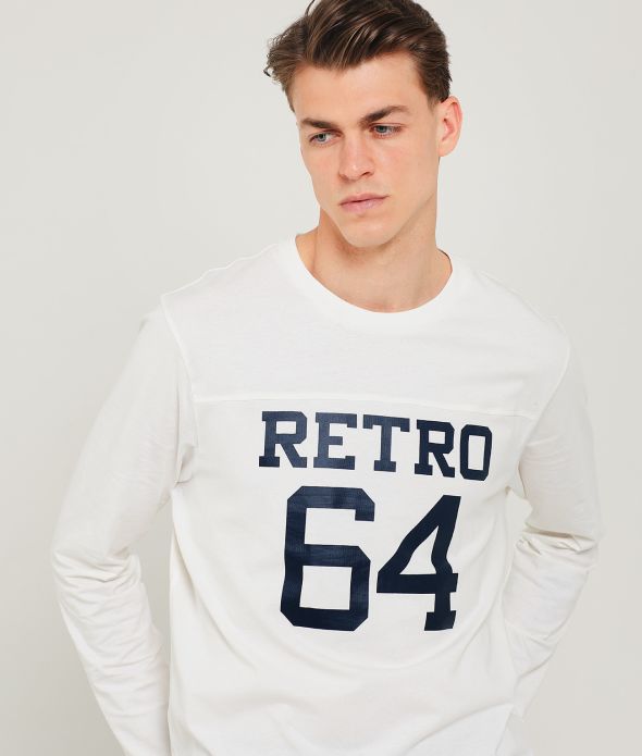 BUSTER L.S.TOP, OFFWHITE