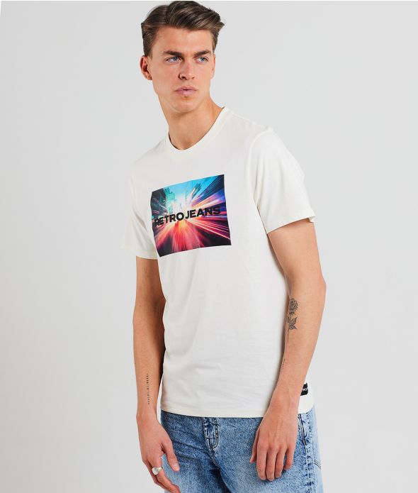 NIGHT T-SHIRT, OFFWHITE