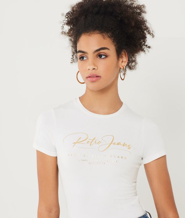 NATALY T-SHIRT, WHITE