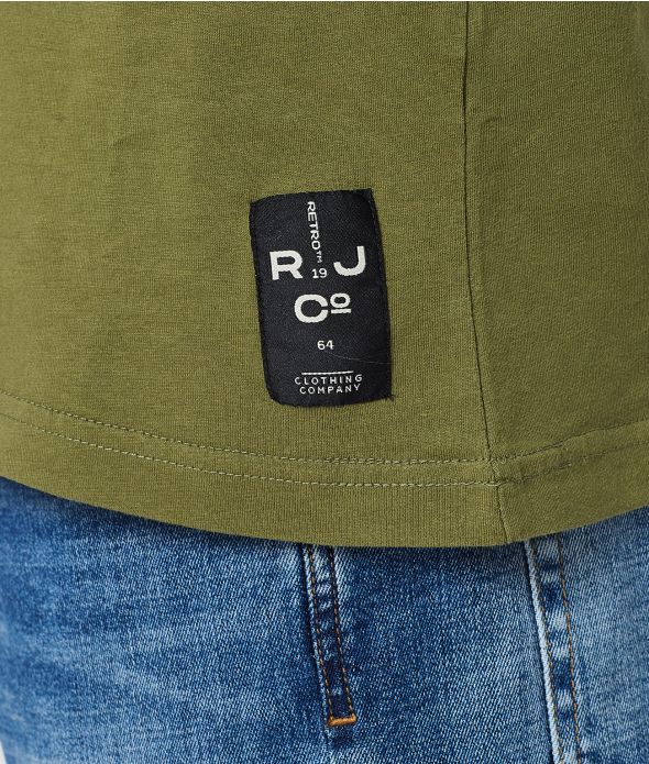 DUSTER T-SHIRT, KHAKI