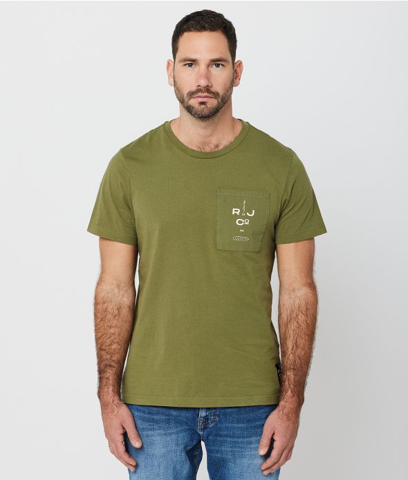 DUSTER T-SHIRT, KHAKI