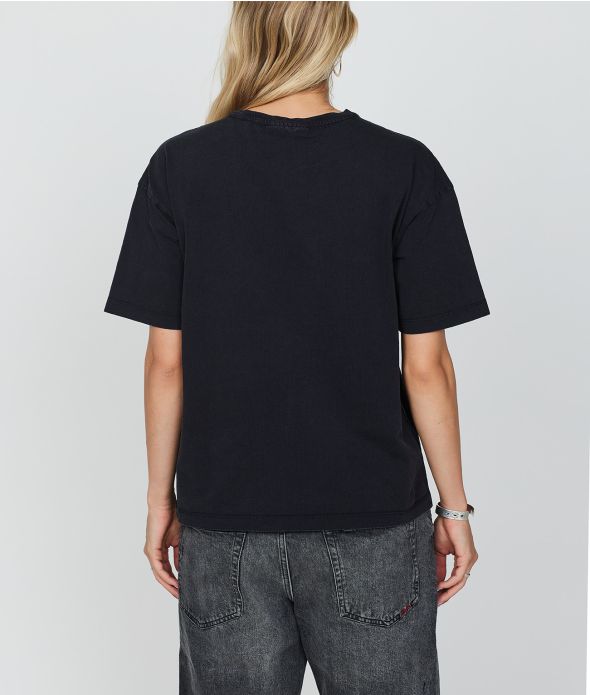 MILEY NŐI DIVATFELSŐ, FEKETE