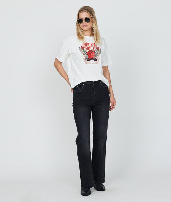 MILEY FASHION TOP, OFFWHITE