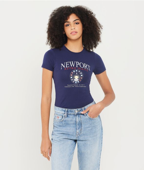 NEWPORT T-SHIRT, BLUE