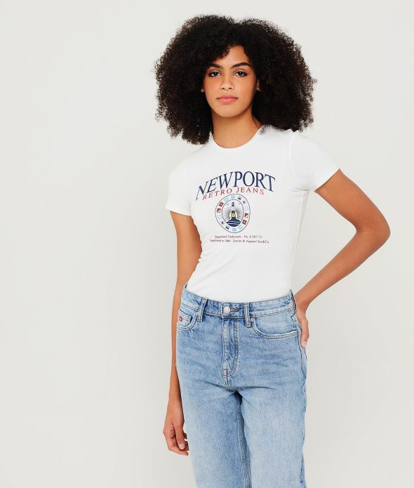 NEWPORT T-SHIRT, WHITE