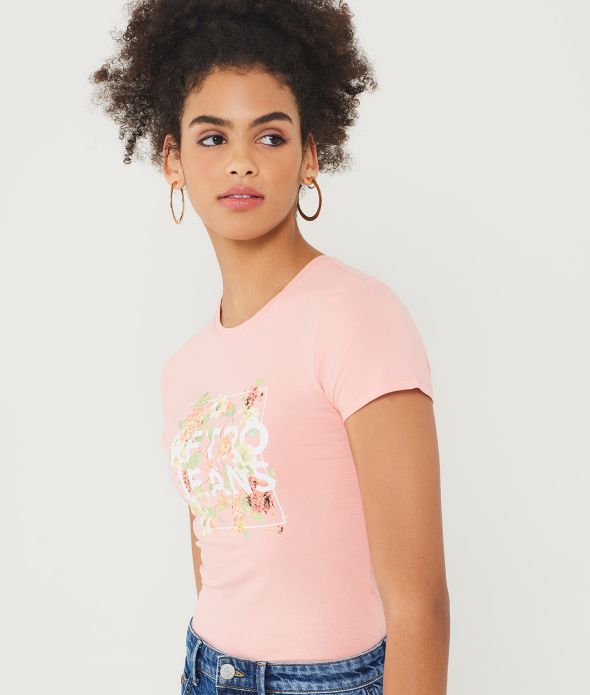 ROSITA T-SHIRT, PEACH