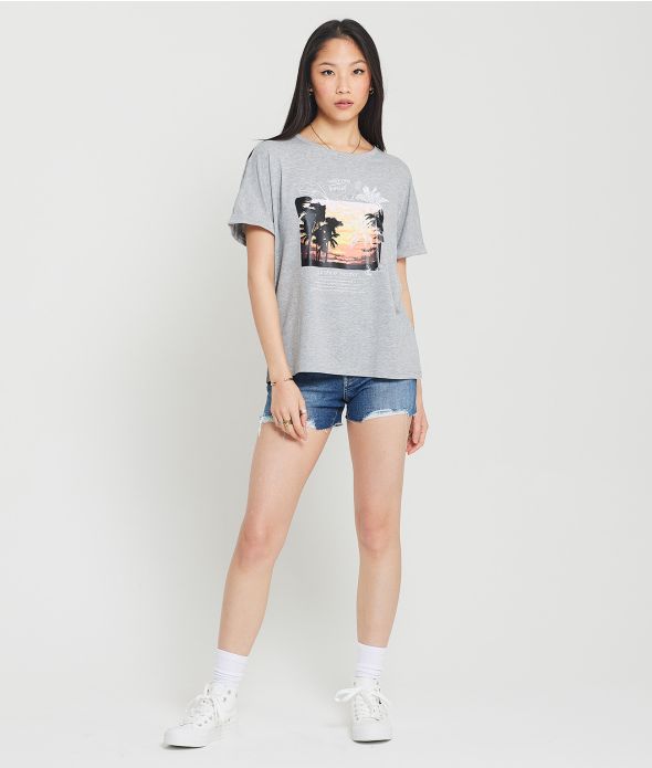 SUNSHINE NŐI DIVATFELSŐ, SZÜRKE