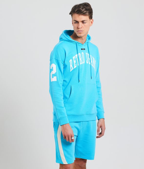 HARDEN HOODIE JOGGING TOP, BLUE