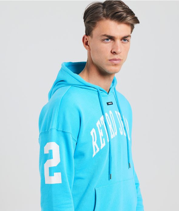 HARDEN HOODIE JOGGING TOP, BLUE