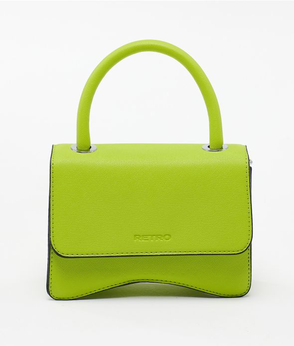 CHRYSSA BAG, NEON GREEN