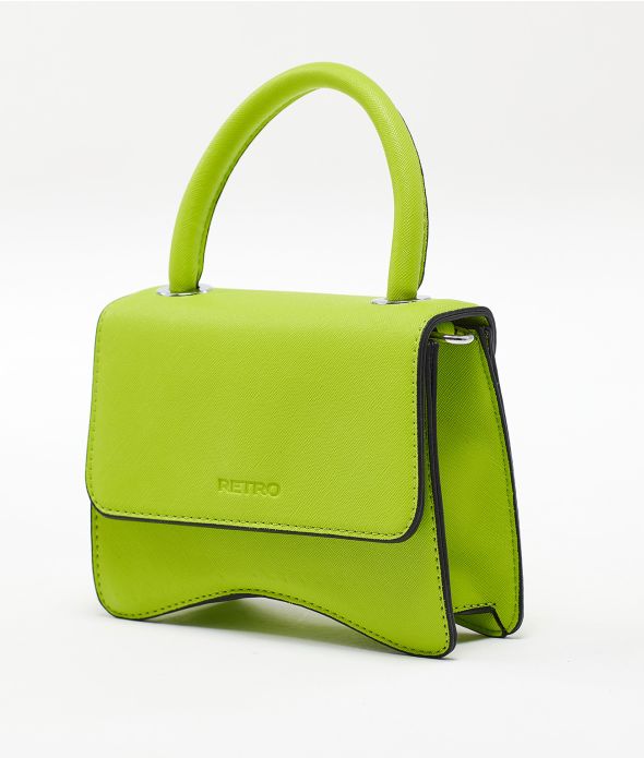 CHRYSSA BAG, NEON GREEN