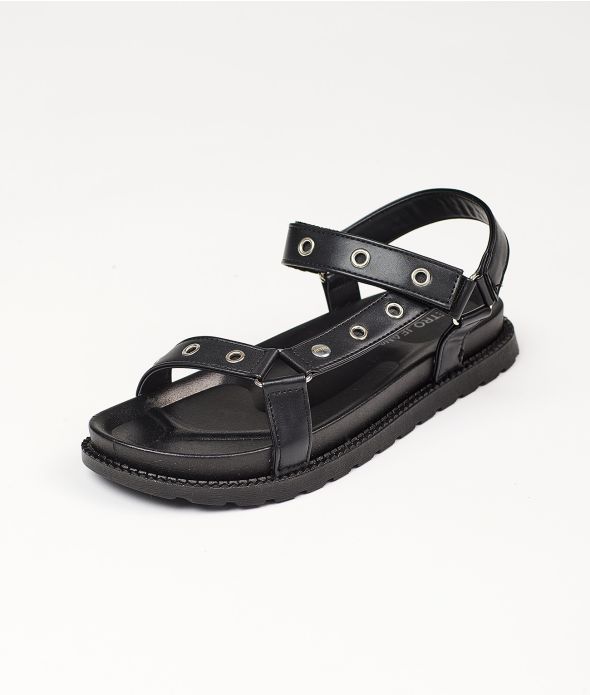 MILEY SANDAL, BLACK