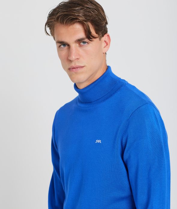 DONOVAN TRUTLENECK KNITWEAR, BLUE