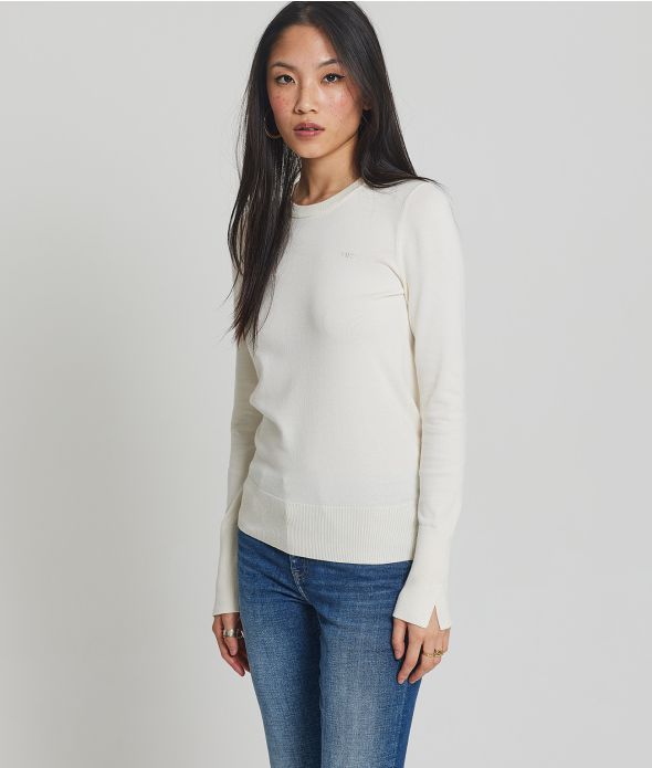 LINDA KNITWEAR, ECRU