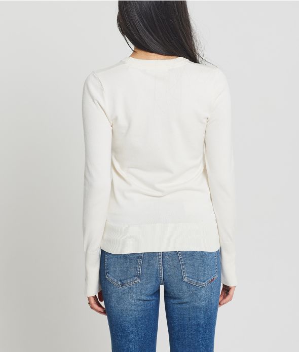 LINDA KNITWEAR, ECRU